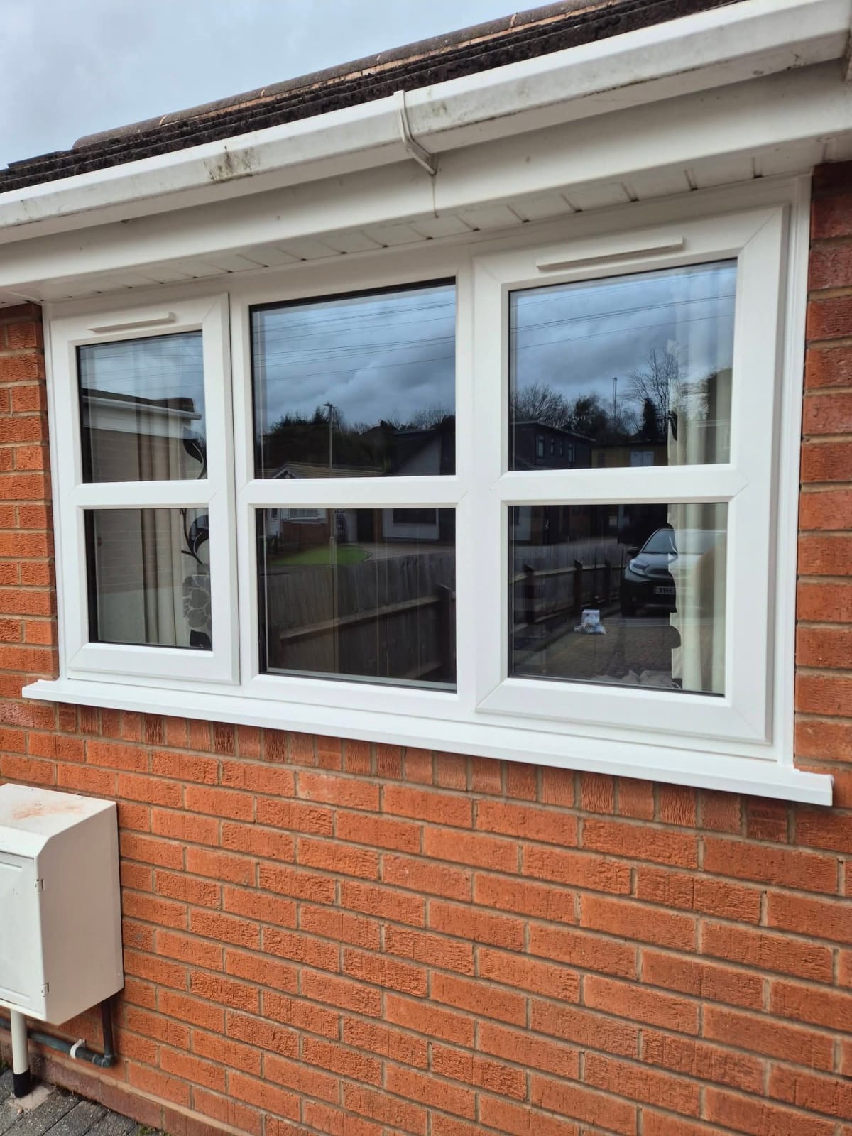 Bungalow UPVC windows