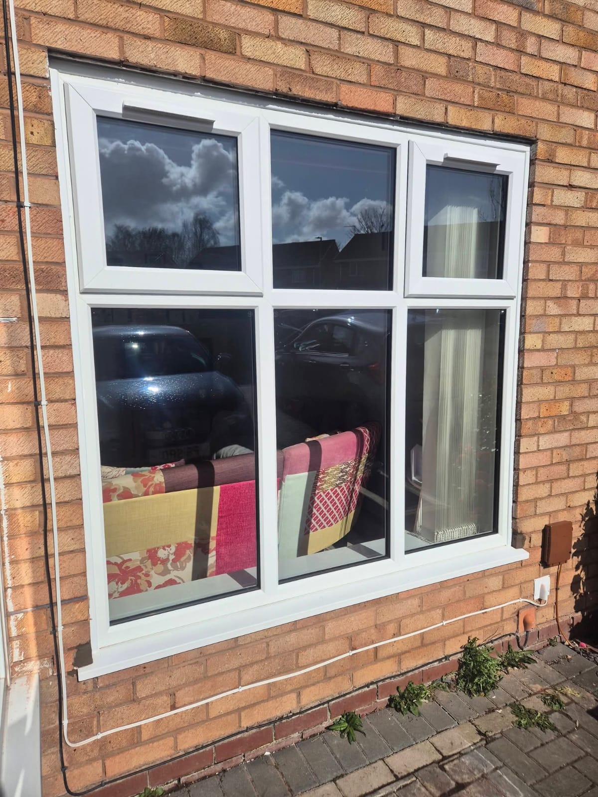 UPVC casement window